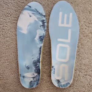 SOLE Thin Cork Insoles, Lightly Used, Size 7m/9w